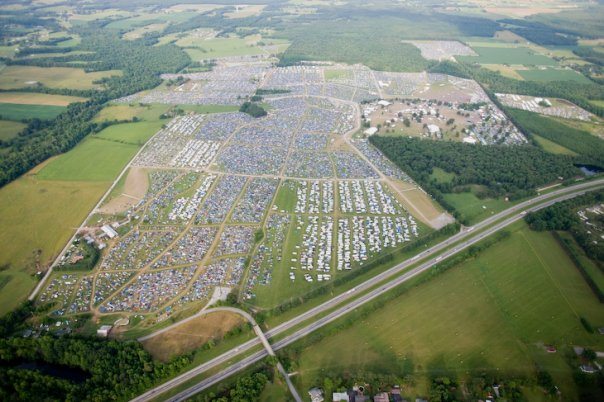 Bonnaroo Aerial 